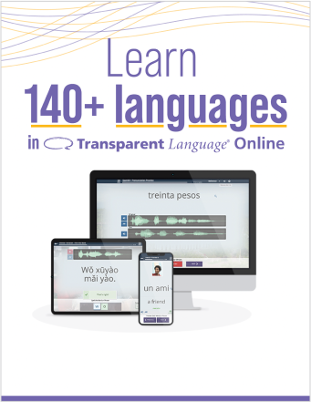 Transparent Language Library Marketing Kit - Posters & Shelf Talkers