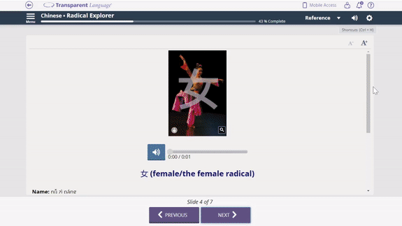 Chinese Radicals Course GIF 2