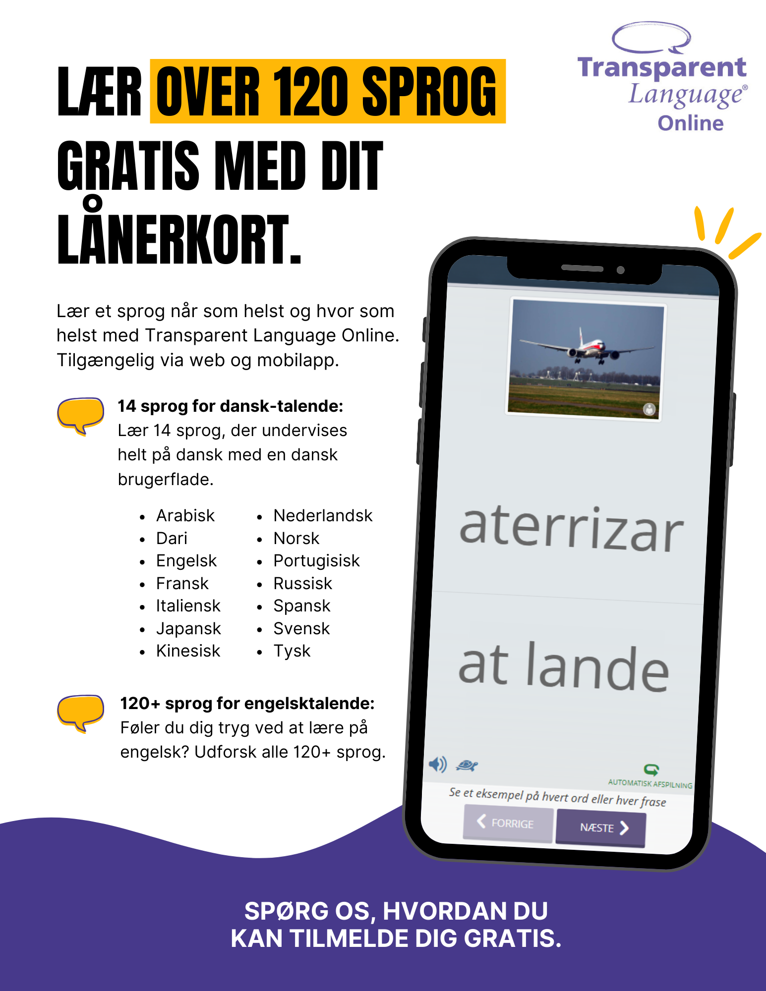 Promo Flyer For Danish Speakers - Danish Version