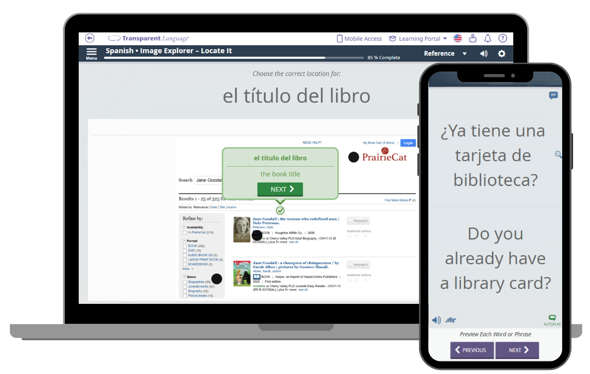 Spanish course for librarians 1
