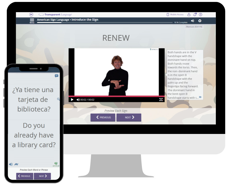 free language courses for librarians